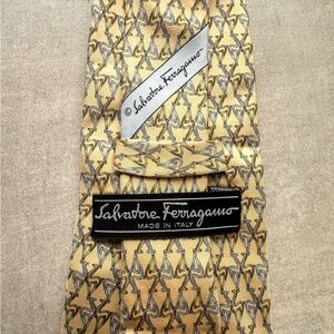 Salvatore Ferragamo “Giraffes” Silk Tie (Imperfect)